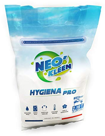 Lessive détachante désinfectante NEO KLEEN HYGIENA PRO 13Kg, formulation 5 en 1