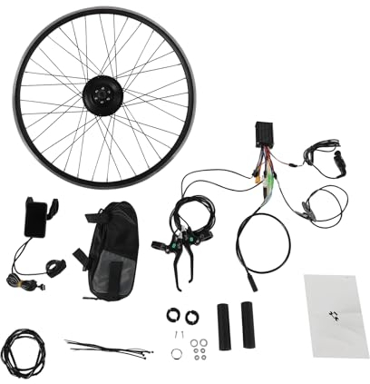 Begoniape 28/29 Zoll E-Bike Umbausatz Elektrofahrrad Hinterrad Conversion Kit mit LCD-Display 700CC Bicycle Aluminium Hub Umbausatz Electric Motor 36V 250W