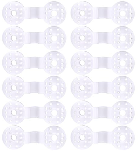 Toyvian 50pièces Clips De Fixation pour Filet Anti-Insectes Plastique Lot de Pinces Multifonctions pour Serre Et Toile Ombrage Résistants Aux Intempéries Fixation Sécurisée pour Brise-Vue