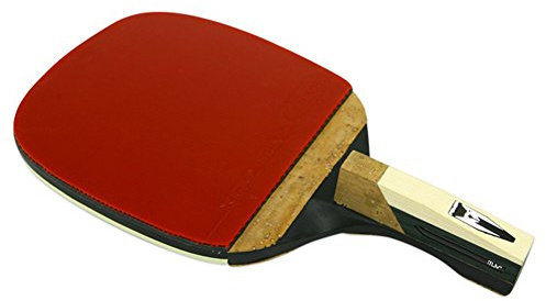 JISAM TRADE Champion XIOM M8.0P Ping Pong Racket Table Tennis Penholder Type for Professional + Key Ring
