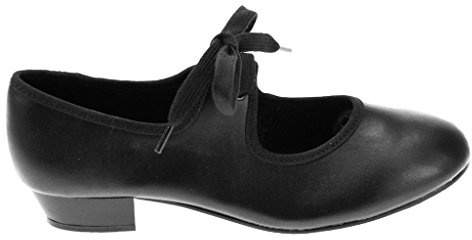 Starlite Riff PU Tap Shoes, Low Heel