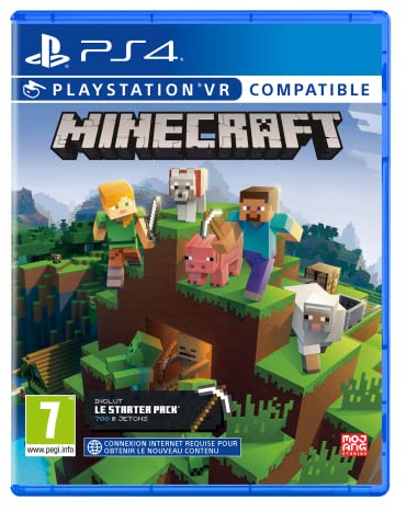 Playstation Minecraft Starter Collection Refresh – PS4(Abdeckung kann variieren)