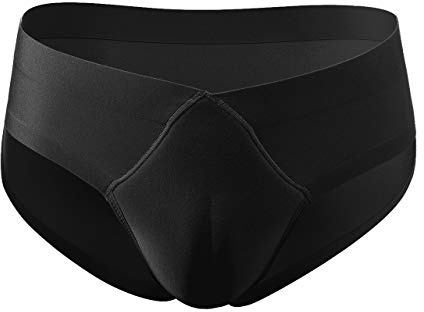 BaronHong Hiding Gaff Panty Shaping Camel Toe Herrenunterwäsche für Crossdresser Transgender(schwarz,XL)