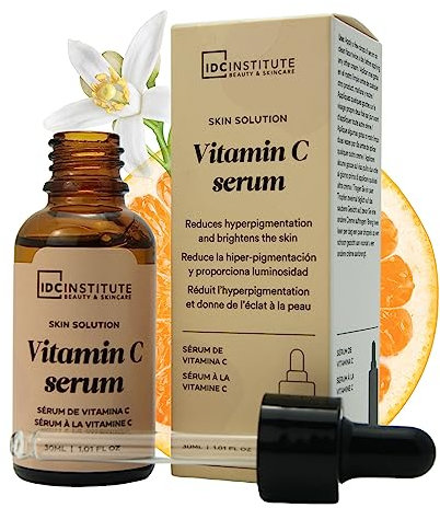 Serum Facial De Vitamina C Antioxidante Que Reduce La Hiper-pigmentación y Proporciona Luminosidad. Serum Vitamina C Iluminador Piel Hidratada y Radiante. Ayuda a Prevenir El Envejecimiento 30 ml.