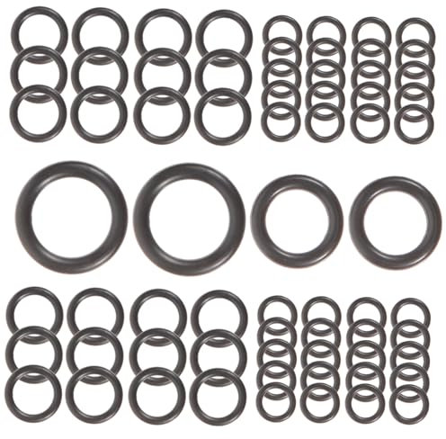 BESPORTBLE 80St O-Ring Dichtungsringsatz Dichtring aus Gummi Unterlegscheiben Gummidichtungsring der Unterlegscheibe Gelenkdichtring Waschmaschine Stengel Verbinder m22 Siegelring