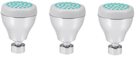 QTANZIQI Handheld Shower,Shower Hose Powerful Spray Hand Shower Head held Ionic Head Filter Filtration rain Low Flow Combo Brushed Increase on Off Plastic Stone Stream Washer Sprayer showerhead high
