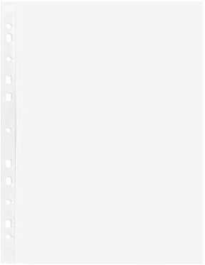 100 Stück Blattschutzhüllen, 22,9 x 30,5 cm, strapazierfähig, transparent, Kunststoffhüllen für Kunststoff-Dokumentenschutz, Briefpapier, Schreibwaren, Karten und Umschläge, Set 100 Stück