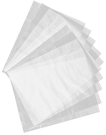 FUNOMOCYA 1packung Tragbare Schrumpffolie Taschen Transparente Schrumpfbeutel Für Haushaltsverpackungen Heißsiegelbeutel Für Lebensmittel Kunsthandwerk Und Diy-projekte