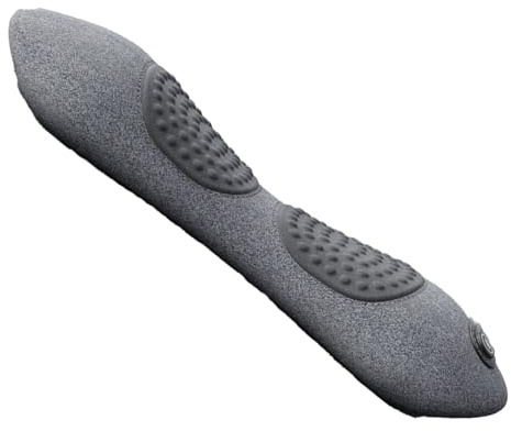 Lumbar Support Pillow with Human - Like Vibration Massage, Smart Constant - Temperature Heat Therapy & Electric Height Adjustment, Ergonomic Design for Back Pain Relief Gray