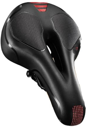 Trekking Bike Seat Saddle Waterproof Hollow Comfortable Gel Foam Cycling Bicycle Cushion for Road Exercise(Trekking)
