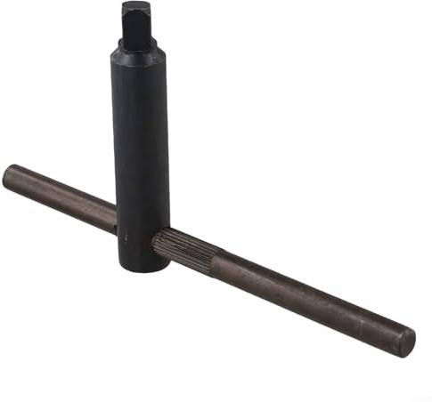 Juego de llaves cuadradas de mandril de torno, 8 mm, 10 mm, 12 mm, 14 mm, 17 mm, acero al carbono, herramienta de llave en T para fresadoras y torneado CNC (12 x 12)