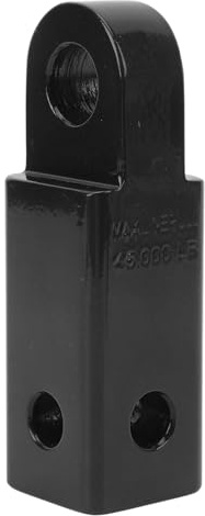Hidyliu Receptor de Enganche de Grillete de Acero Al Carbono de Rotura 23T de Alta Resistencia para Camiones SUV 4x4 Recuperación Todoterreno (Negro)