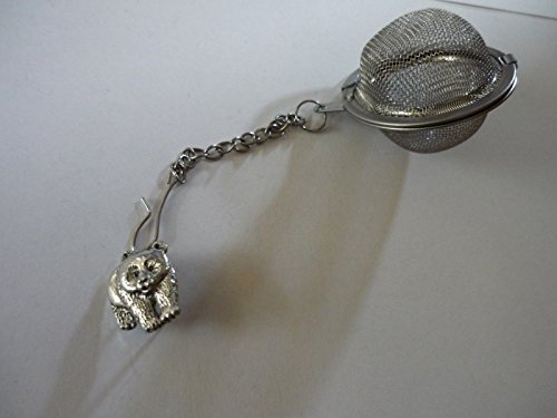 Boule à thé en étain fin Panda codea40 Boule à thé en maille d'acier inoxydable