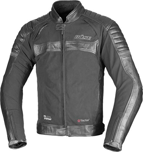 Büse Ferno Motorrad Textiljacke (Black,56)