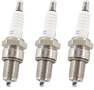 HURI 3x Zündkerze für F6TC / F7TC verschiedene Motorsense Rasenmäher Srtomerzeuger Generator u.a.