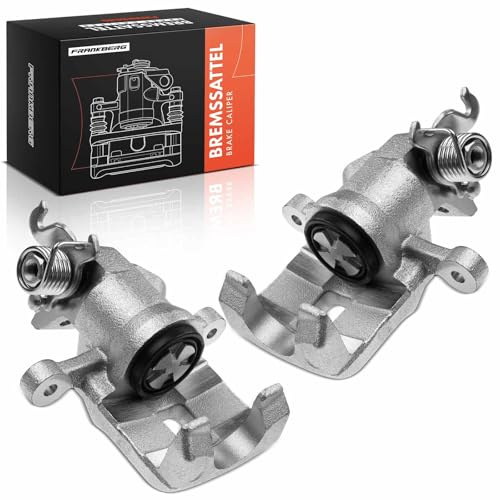 Frankberg 2x Bremssattel Bremszange Hinten Links Rechts Kompatibel mit i10 PA 1.0L-1.2L 2007-2017 Replace# 730062
