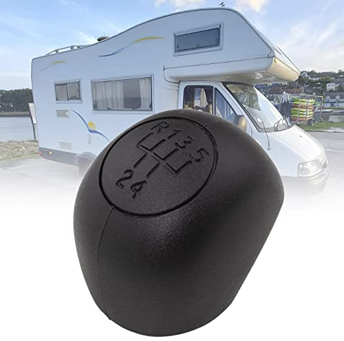 FanPaYY Pomello del Cambio Manopola 5 Marce Gear Shifter Manopola, Leva del Cambio a 5 Velocità compatibile con Fi-at Ducato 1994-2006 Peu-geot Boxer 1994-2006 Ci-troen Jumper Relay