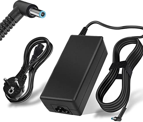 65W Caricatore PC per HP Pavilion x360 Elitebook 840 G5 ProBook 450 G8 G9 Zbook 14u G4, Envy Smart 19,5V 3,33A Caricabatterie Alimentatore per HP Laptop 4,5 * 3mm