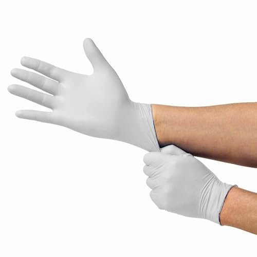 Einweghandschuhe aus reinem Latex, beidhändig, Packung mit 100 Stück, Größe XL-9,1