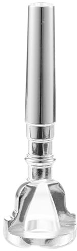 Trompeten Mundtrainer Lippenvibration, Silberfarbenes Übungsgerät | 1 Satz, Versilbertes Messing, Tragbar und Solide, für Unterricht und Anfänger