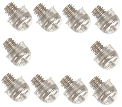 SUPVOX 10 Pezzi marmitta forbici Silenziatore per forbici da taglio paracolpi per forbici da taglio di ammortizzatori ammortizzatore paraurti accessori per forbici Muto smorzatore