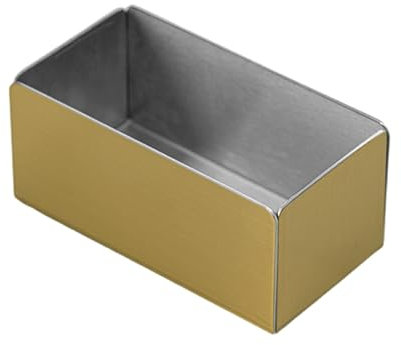 ZwaitL Porta-bustine da tè in acciaio inox antiruggine, organizer per bustine di zucchero, per piano di lavoro della cucina, per riporre batuffoli di cotone