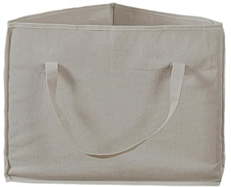 F Fityle Borsa Portaoggetti Triangolare per Grucce, Organizer per Grucce Impermeabile, Borsa Organizer in Tela per Appendiabiti Con Manici, Per Riporre Giocattoli, Grigio