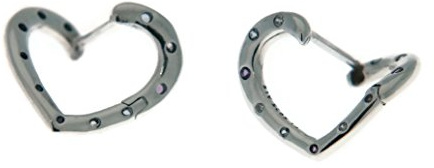 Pandora Pendientes de aro Mujer plata - 297231NRPMX