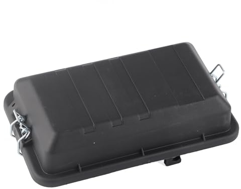 Filtro de Aire con Carcasa para Generador de Gasolina 2KW-3KW, Pieza de Repuesto Negro en Plástico, Dimensiones 20x13x8 cm, Compatible con Motores de Gasolina Pequeños