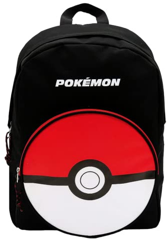 Pokémon Zaino per Ragazzi, Zaino Scuola per Bambino, Borsa per Bagagli, Zaino da Viaggio, Design Adattabile a Zaino con Ruote, Regalo per Ragazzo