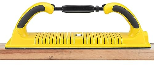 SKUDA Lijado Manual,Herramienta lijadora para Muebles con Bloque Almohadilla Gancho y Bucle Radio Ajustable | Bloques Lijado Manual para carrocería Coche, Soporte