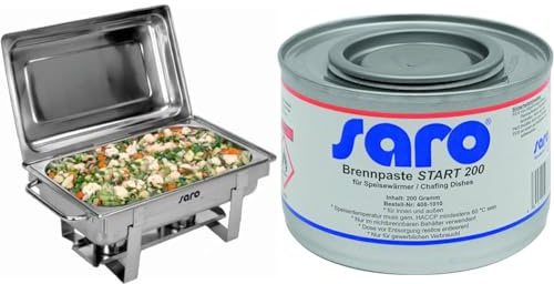 Saro 213 – 1001 Chafing Dish, Anouk 1 + 2 x Saro 408 – 1010 Start 200 quemar