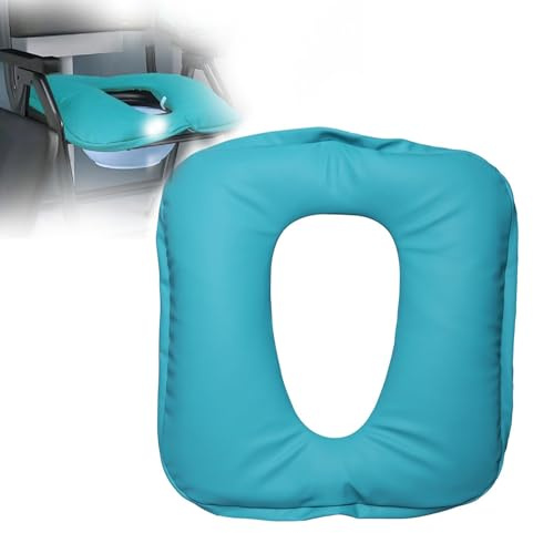 BLUEZY Toilettensitzkissen Für ältere Menschen, Universelle Rollstuhl Anti-Dekubitus Weiches Toilettenpolster, Geeignet für Rollstühle,Toilettenstühle und Bettpflege zum Stressabbau