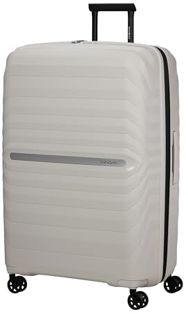 Samsonite Neo Flux - Spinner XL, Erweiterbarer Koffer, 81 cm, 130/145 L, Warmes Neutral (Warm Neutral)