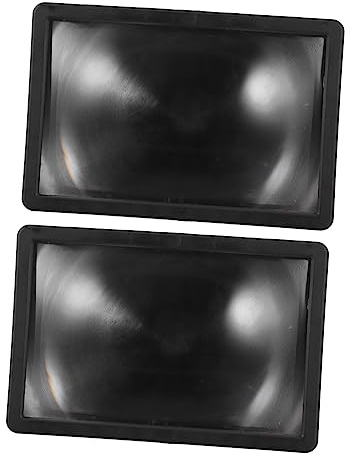 Generic 2pcs Phone Screen Magnifier Portable Smartphone Lens for Movies and Games Compatible Smartphones for Elderly and Reading Use