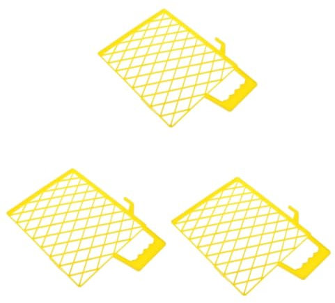 Homoyoyo 3 Pezzi Griglia Per Pittura Vassoio Decorativo Cuscinetti Per Pallet Rivestimenti Per Vassoi Battiscopa Vassoio Per Pittura Artistica Filtro Maniglia Per Vassoio Per Pittura