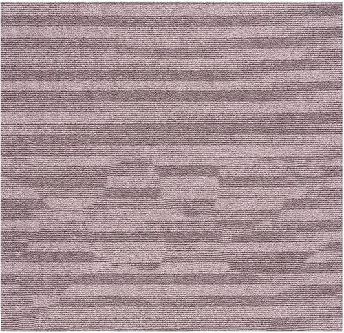 Piastrelle for moquette, piastrelle for pavimenti in moquette autoadesive in poliestere, piastrelle for pavimenti multiuso fai da te da 12 x 12 for la decorazione della casa (smog)(Rice Dumplings)