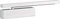 Tesa Assa Abloy DC500-D9016 Cierrapuertas con Guia Deslizante para Puertas, Blanco, DC500