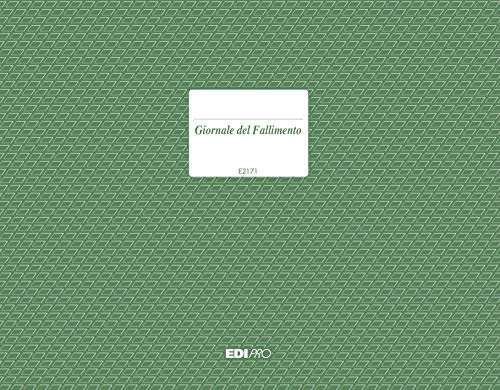 Edipro - E2171 - Giornale del fallimento 19 pagine numerate f.to 24,5x31