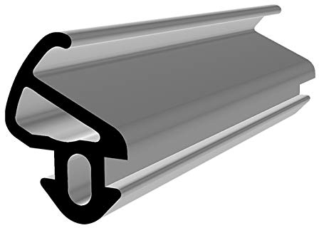 Horivert Fensterdichtung S-900 schwarz 5m Gummidichtung Tür Balkon Dichtungsband Oberlicht Scheibe Luftzugstopper PVC Fenster Kunststofffensterdichtungen