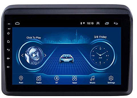 Navigazione GPS per auto, 9 Pollici Touch Screen 2.5D da Android 9.0 per Suzuki Ertiga 2018-2019, Sistema DvD per Auto Lettore WiFi Bluetooth, Video Radio Integrata,Wifi 2g+32g