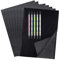 ASTARON 150 Blatt schwarzes Kohlepapier Transferpapier, Schwarz Graphittransfer Transparentpapier mit 5 PCS Präge-Stift-Punktierungswerkzeuge zur Rückverfolgung auf Holzgewebe und anderen Oberflächen