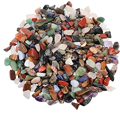 NKlaus Pietre preziose 10 – 20 mm, pietre naturali per l'Africa, mix di gemme decorative, forma naturale