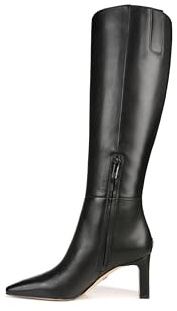 Sam Edelman Sylvia Knee High Boot Black Leather 9 Medium