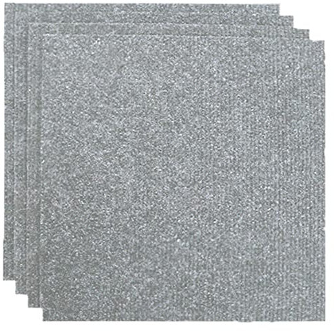Rutschfester Quadratischer Teppich,30x30cm Selbstklebende Schneidbare Teppichfliesen,Abziehbare Und Aufklebbare Bodenfliesenmatten Für Den Wiederholten Gebrauch(Size:10pcs,Color:hellgrau)