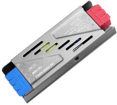 KSIBNW LED Trafo 12V 100W - 230V auf 12V Adapter Treiber Schaltnetzteil - Flimmerfrei und Geräuschlos für Lampen