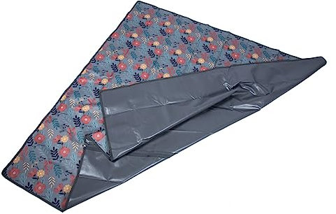 SEWOART Elegante Tischdecken Für Den Außenbereich Waschbar Rechteckige Tischdecke Mit Reißverschluss Für Esszimmerdekoration