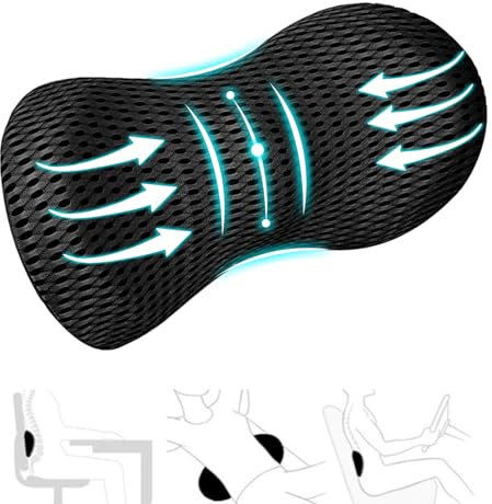 Suewidfay Lendenkissen, Komfortkissen Rückenkissen für Lendenwirbelbett, Linderung von Rückenschmerzen