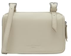 LIEBESKIND Berlin Damen-Umhängetasche „Mareike“ I Crossbody Bag aus Leder mit verstellbaren Schulterriemen I Schultertasche, großzügige Fächer mit Reißverschluss I Shoulder Bag