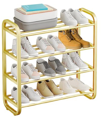 Scarpiera autoportante – Scarpiera per assemblaggio | Mensola portaoggetti per scarpe per ingresso | Conservazione multistrato antipolvere per dormitorio | Conservazione per lo stato
